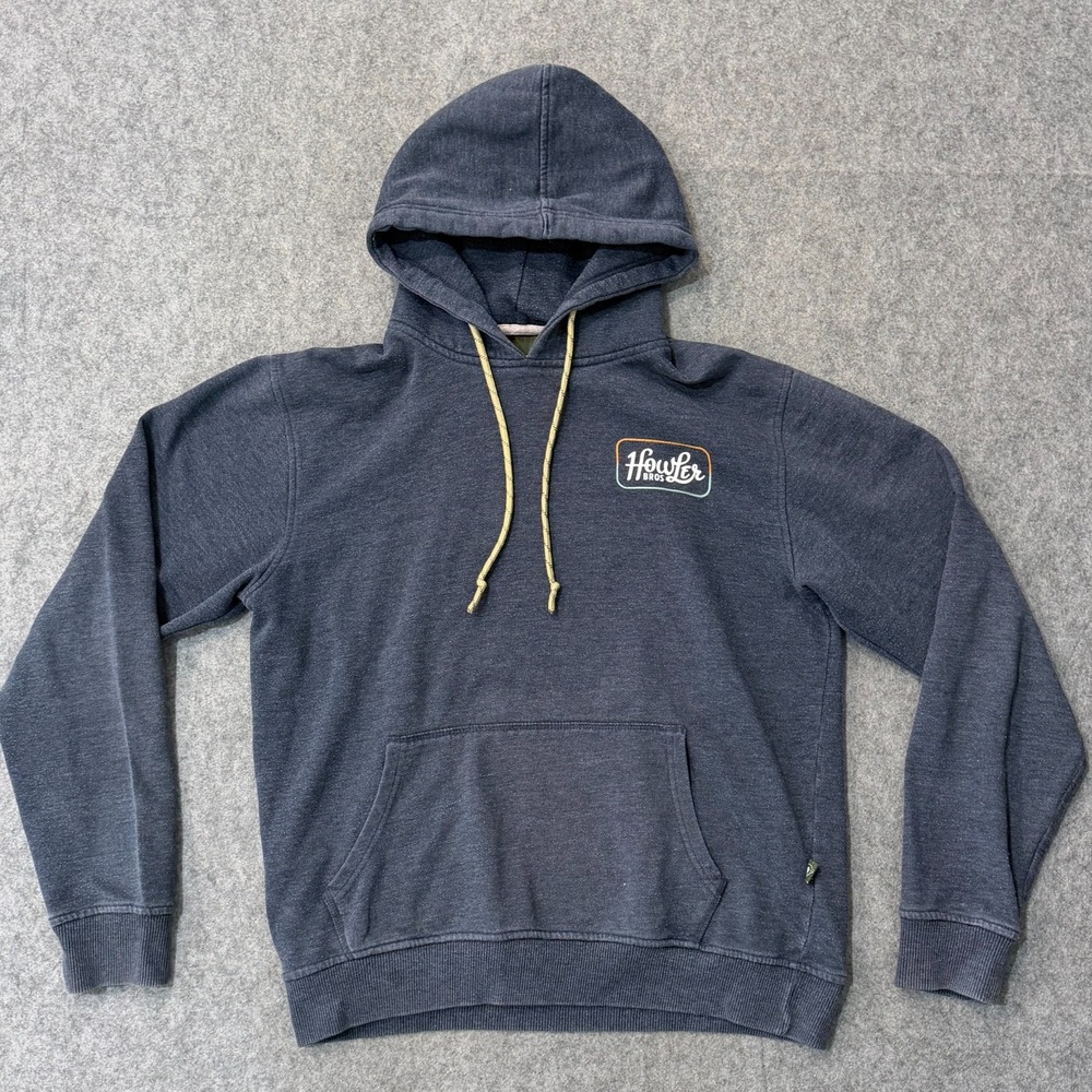 Howler Bros Brothers Charcoal Gray Select Pullover Hoodie Men's Size Medium